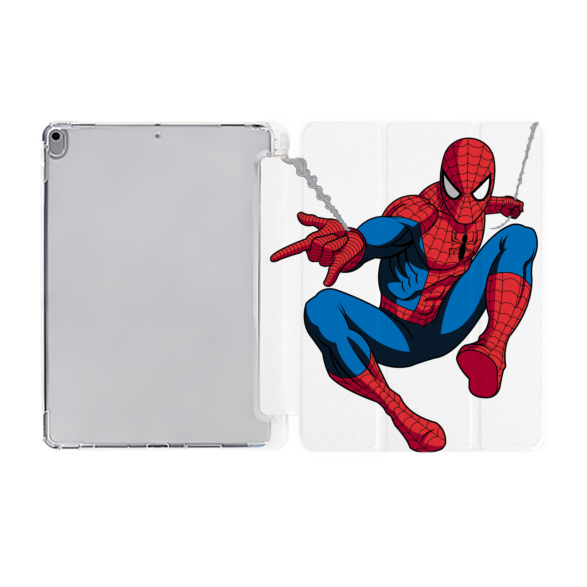 （画像用） アベンジャーズ The Avengers IPad ケース ペン収納付き 三つ折りスタンド PUレザー×シリコン 対応機種9.5/10.5/10.9インチ